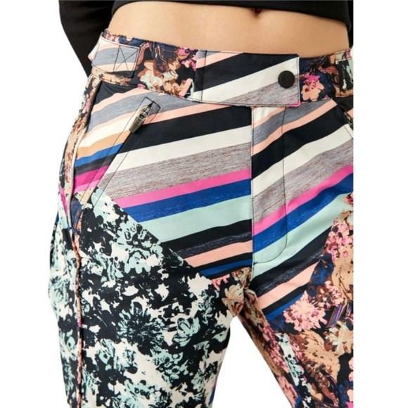 Fp Movement Bunny Slope Printed Ski Pants M - Picture 15 of 16